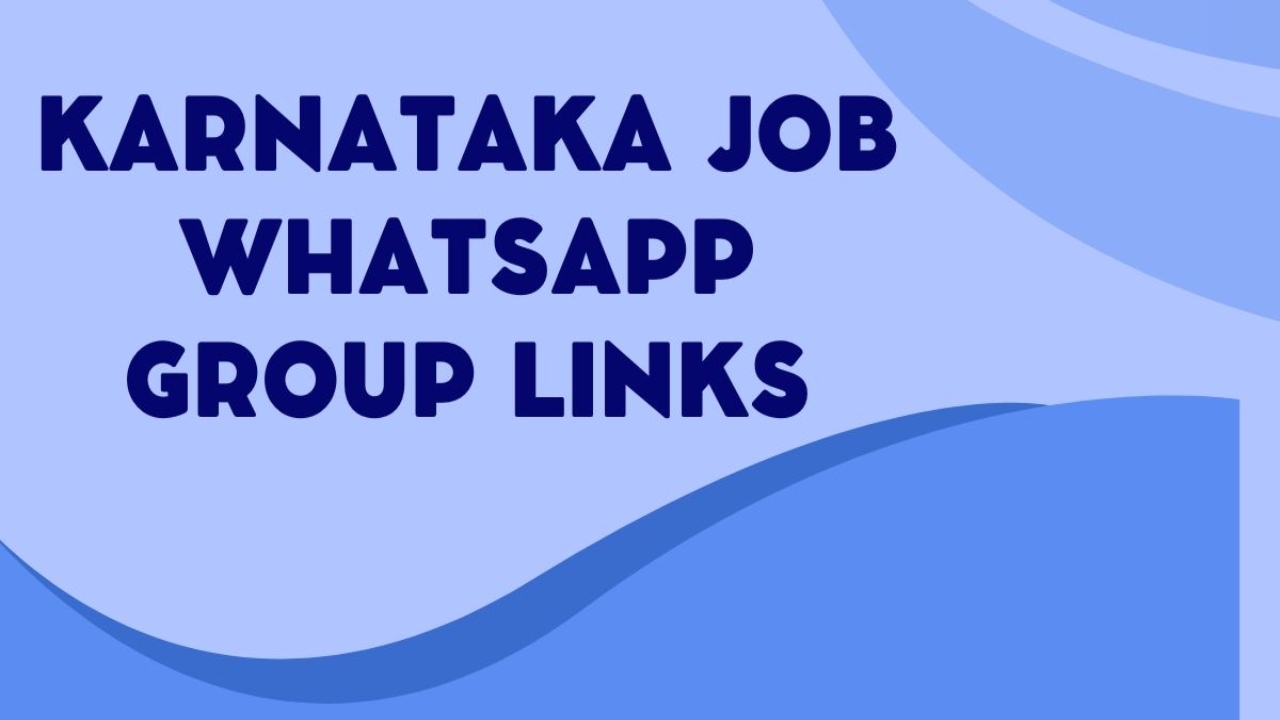 Karnataka Job Alert WhatsApp Group Link