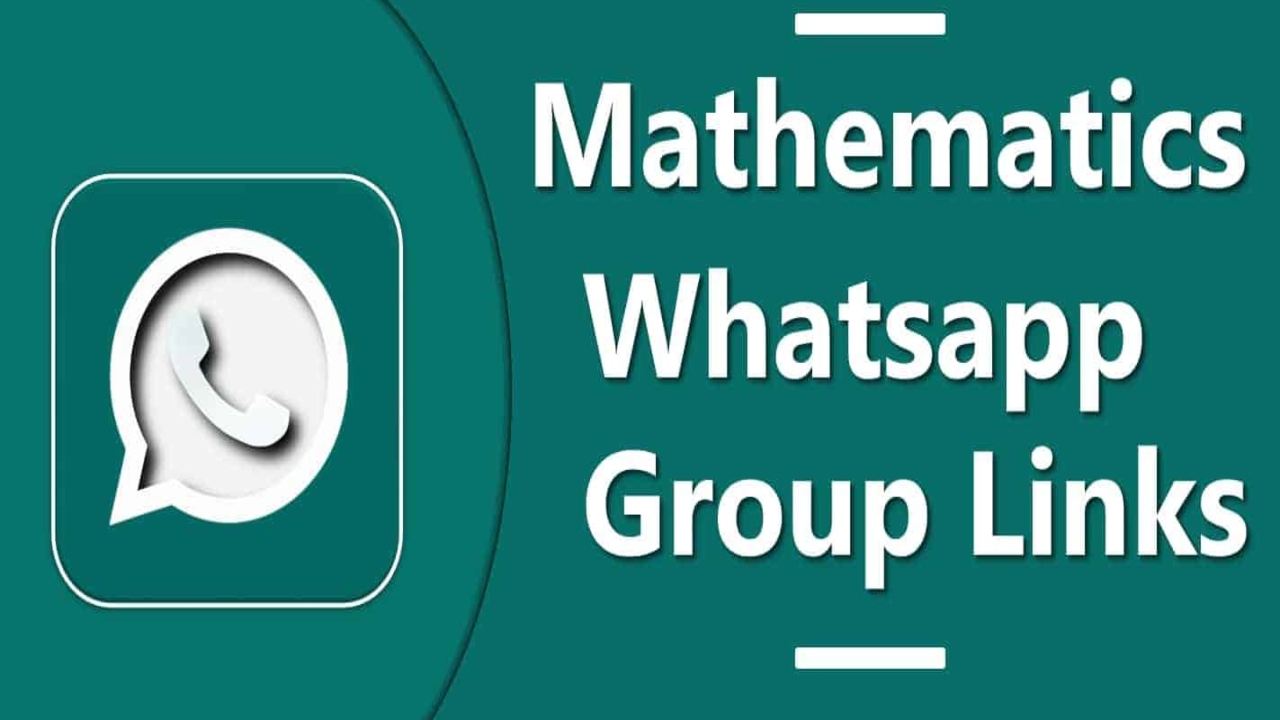 Mathematics WhatsApp Group Link