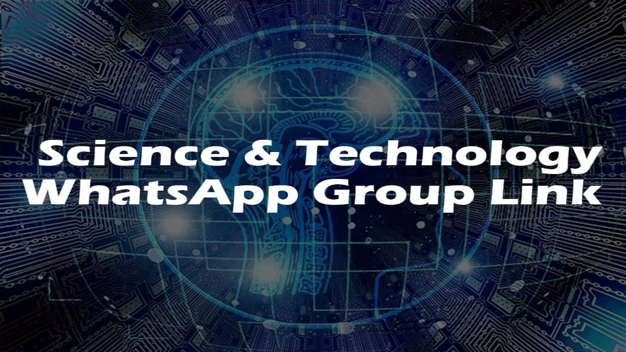 Science Technology WhatsApp Group Link