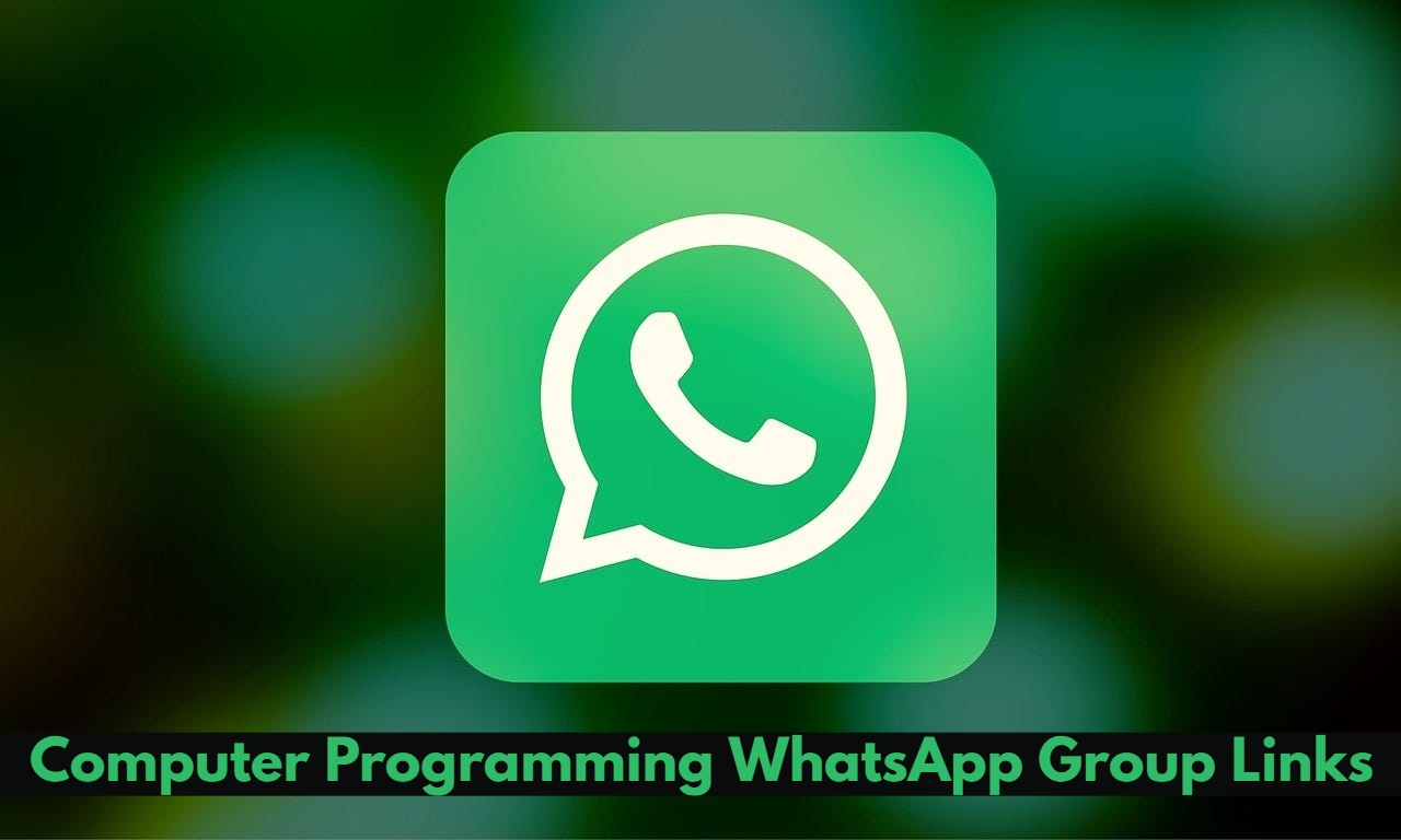 Computer Programming WhatsApp Group Links