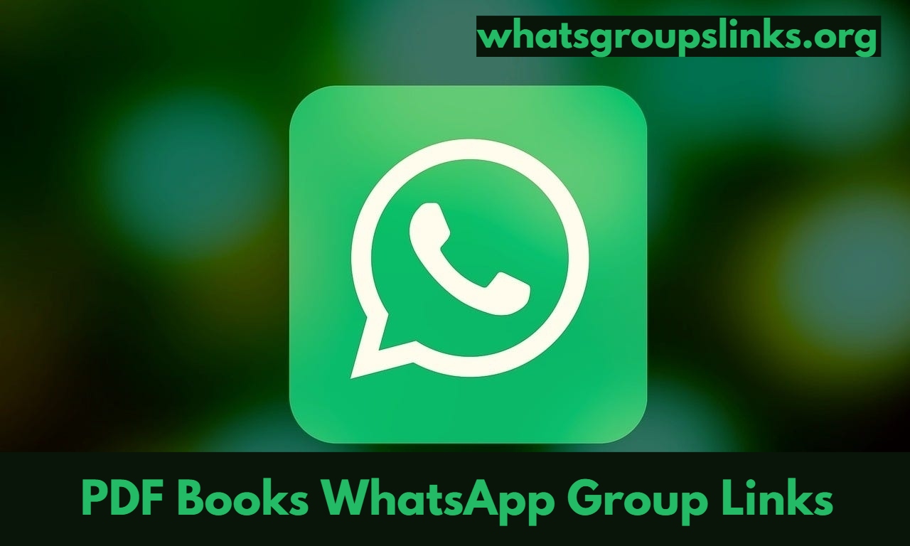 PDF Books WhatsApp Group Links