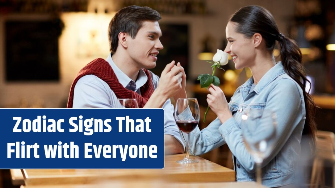 Zodiac Signs That Flirt with Everyone They Encounter