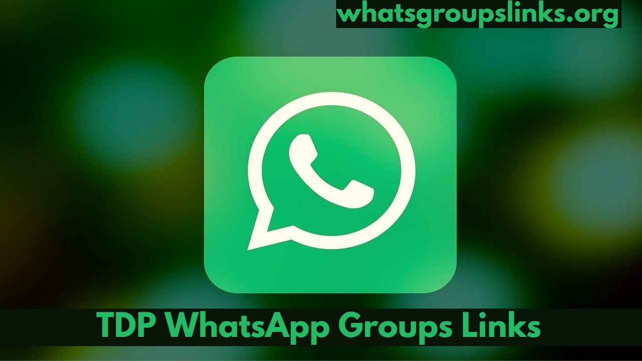 TDP WhatsApp Groups Links