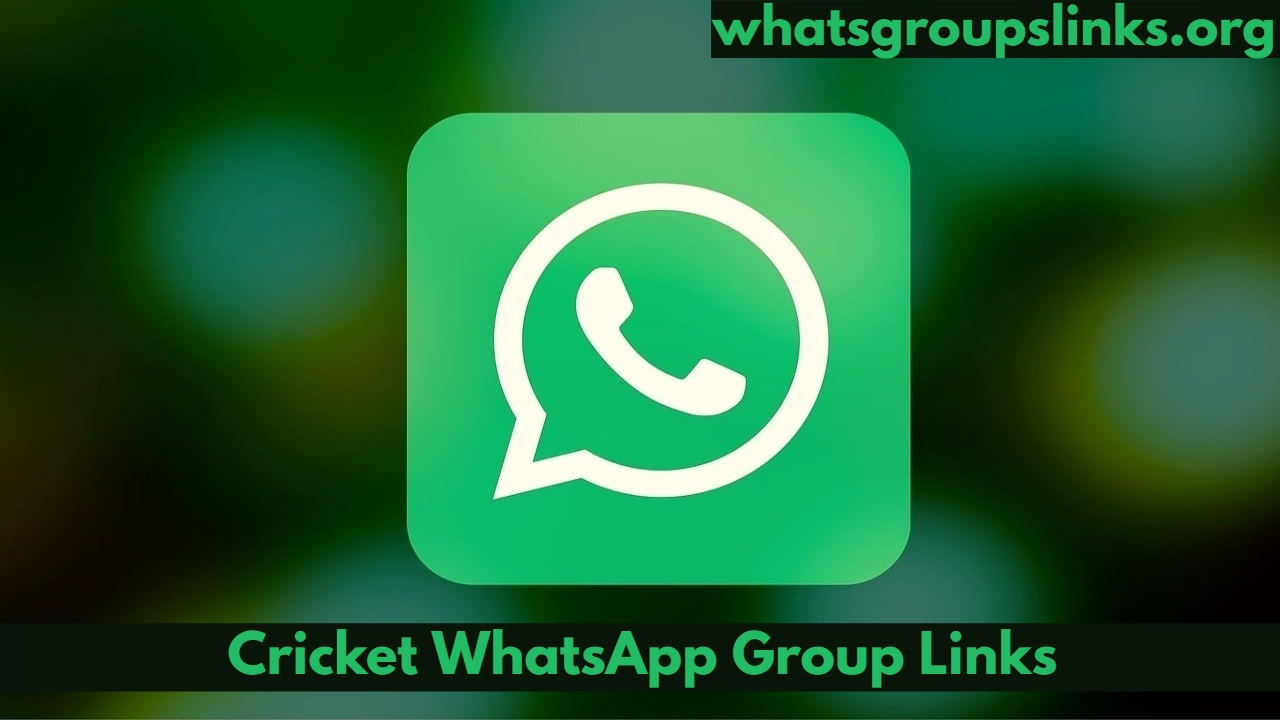 Cricket WhatsApp Group Links