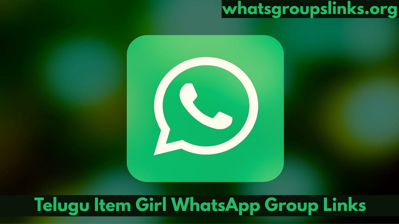 Telugu Item Girl WhatsApp Group Links